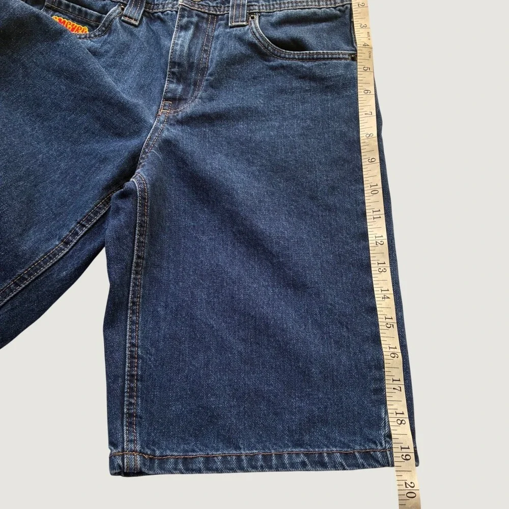 Empyre Loose Fit Denim Jorts Skate Shorts Size 26 Baggy Y2K Skater Streetwear